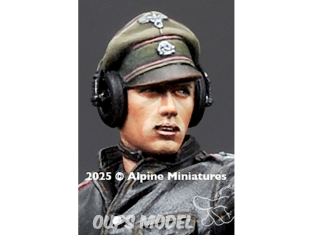 Alpine figurine H033 Ensemble de têtes d'équipage WSS Panzer n° 3 1/35