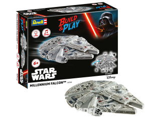 Revell maquette Star Wars 06566 Faucon Millénium Lumière Son Build et Play 1/164