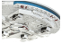 Revell maquette Star Wars 06566 Faucon Millénium Lumière Son Build et Play 1/164