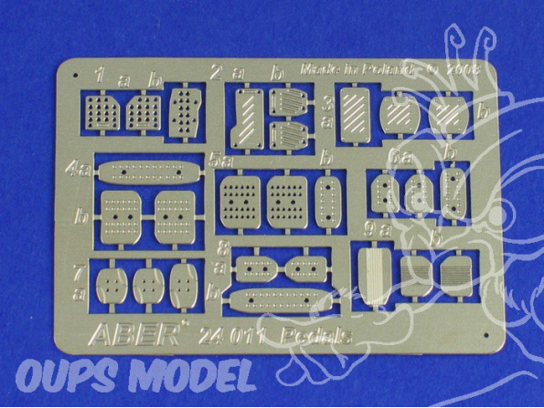 Aber 24011 Divers jeu de pédales 1/24