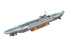 REVELL 00960 Sous-marin Le bateau Système de briques (idem que lego) 1/56