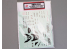 Hobby Design accessoire moto HD04-0171 Décalcomanies Yamaha YZF-R1M &quot;Tech 21&quot; Tamiya 1/12