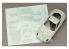 Hobby Design accessoire voiture HD04-0048 Décalcomanies Ferrari 599GTB HGTE China porcelain Limited Edition 1/24