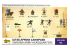 Zvezda maquette figurines 8029 Quartier général de l&#039;armée des samouraïs 1/72
