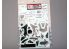 Hobby Design accessoire moto HD04-0163 Décalcomanies Yamaha YZR-R1M Tamiya 1/12