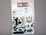 Hobby Design accessoire moto HD04-0163 Décalcomanies Yamaha YZR-R1M Tamiya 1/12