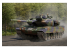 TRUMPETER maquette militaire 00966 Char de combat principal allemand Leopard2A6 1/16