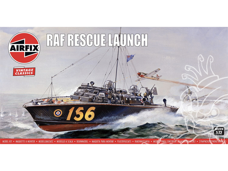 AIRFIX maquette Bateau A05281V RAF Rescue Launch 1/72