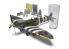 AIRFIX maquettes avion A17002 Supermarine Spitfire Mk.VIII 1/24