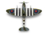 AIRFIX maquettes avion A17002 Supermarine Spitfire Mk.VIII 1/24