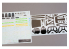 Hobby Design accessoire voiture HD04-0197 Décalcomanies Porsche 911 GT3 RS (A) Tamiya 1/24