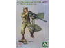 Takom maquette militaire 1025 Figurine Tankiste US Army WWII avec mitrailleuse calibre .50 1/16 Edition Limitée
