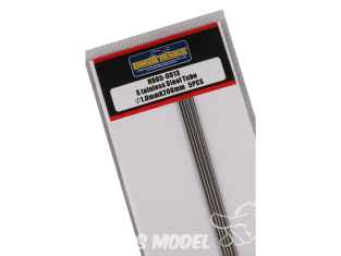 HOBBY DESIGN 05-0013 Tube inox 1,0mm x 200mm x5