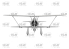 Icm maquette avion 32016 Hs 123A Legion Condor 1/32