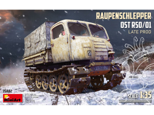 Mini Art maquette militaire 35482 Tracteur à chenilles East RSO/01 Fin de production 1/35