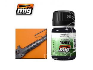 MIG pigments 3009 Gun métal AK-086