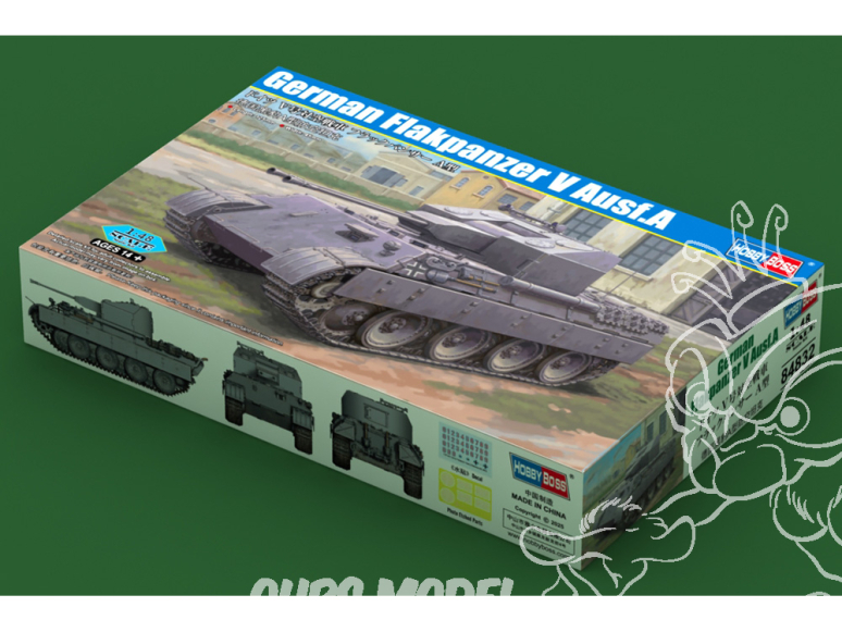 Hobby Boss maquette militaire 84832 German Flakpanzer V Ausf.A 1/48