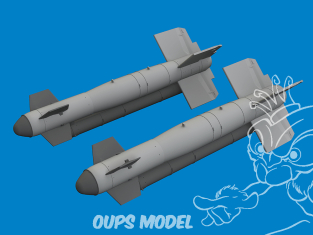 Eduard kit d'amelioration avion brassin 6481107 AGM-130 1/48