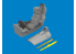 Eduard kit d&#039;amelioration avion brassin Print 6481146 Cockpit Jaguar GR.1A Airfix 1/48