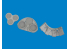 Eduard kit d&#039;amelioration avion brassin Print 6481144 Radiateurs set d&#039;amélioration P-40N Eduard 1/48