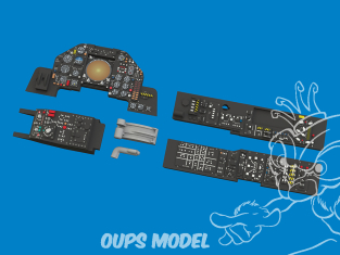 Eduard kit d'amelioration avion Löök 644323 Jaguar GR.1 / GR.1A Airfix 1/48