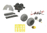 Eduard kit d&#039;amelioration avion Löök+ 644324 P-40N-25+ Eduard 1/48