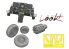 Eduard kit d&#039;amelioration avion Löök+ 674048 A-10C Great Wall Hobby 1/72