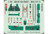 Eduard Space décalques 3D 3DL48250 MiG-21F-13 Turquoise Eduard 1/48