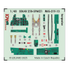 Eduard Space décalques 3D 3DL48250 MiG-21F-13 Turquoise Eduard 1/48