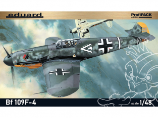 EDUARD maquette avion 82114 Messerschmitt Bf 109F-4 ProfiPack Edition Réédition 1/48
