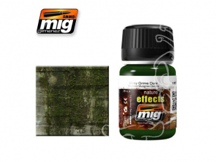 MIG salir vos maquette 1410 effets de la nature mousse gluantes vert foncée (35ml) AK-026