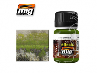 MIG salir vos maquette 1411 effets de la nature mousse gluantes vert clair (35ml) AK-027