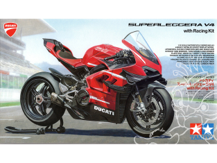 tamiya maquette moto 14143 Ducati Superleggera V4+racing kit 1/12