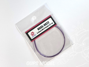 Hobby Design amélioration HD05-0022 Fil électrique violet 0,38mm 1m 1/24