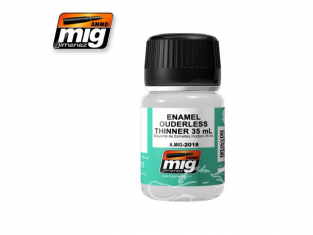 MIG peinture maquette 2018 Diluant enamel sans odeur (35ml) AK-049