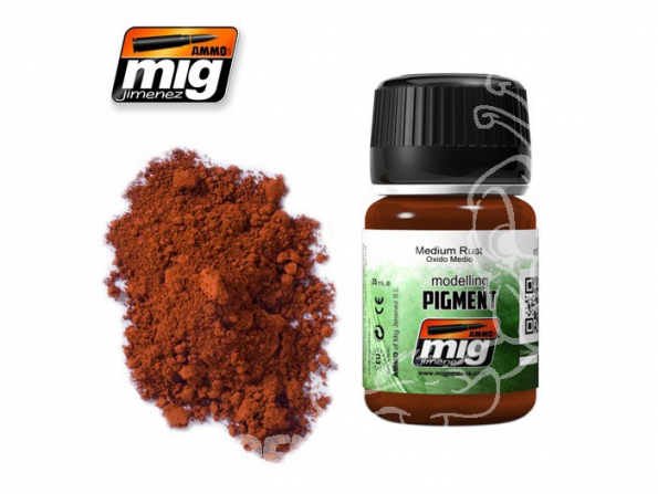 MIG pigments 3005 Rouille moyenne AK-043