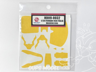 Hobby Design accessoire voiture HD09-0032 Masques Ferrari 458 Italia 1/24
