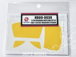 Hobby Design accessoire voiture HD09-0038 Masques Nissan Skyline GT-R Tamiya 1/24