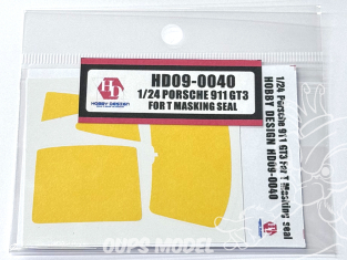 Hobby Design accessoire voiture HD09-0040 Masques Porsche 911 GT3 Tamiya 1/24