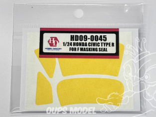 Hobby Design accessoire voiture HD09-0045 Masques Honda Civic Type R Fujimi 1/24