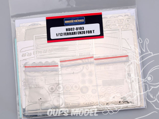 Hobby Design kit d'amélioration voiture HD02-0193 Ferrari Enzo Tamiya 1/12