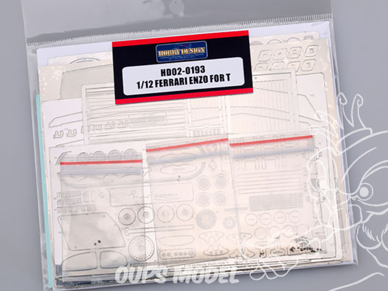 Hobby Design kit d'amélioration voiture HD02-0193 Ferrari Enzo Tamiya 1/12