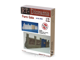 RT-Diorama 35204K Porte de la ferme en ceramique 1/35