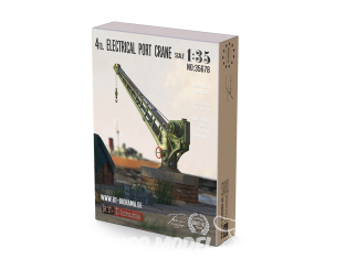 RT-Diorama 35678 Grue portuaire électrique de 4 pieds 1/35