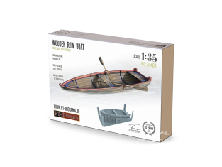 RT-Diorama 35406 Barque en bois 1/35