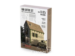 RT-Diorama 35665 Ensemble de gouttières 1/35