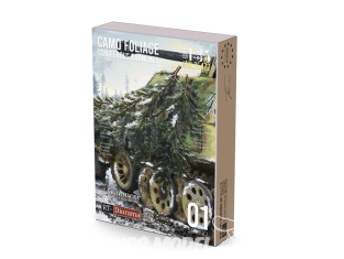 RT-Diorama 35472 Branches de conifères Feuillage camouflage 1/35