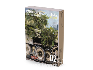 RT-Diorama 35473 Branches de chêne Feuillage camouflage 1/35