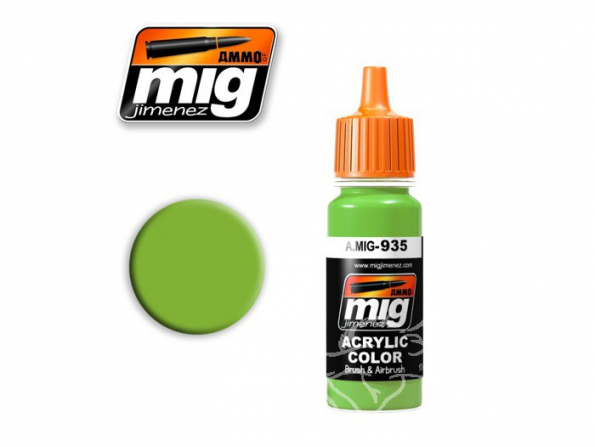 MIG peinture maquette 935 vert brillant Russe 4BO (AK-034)