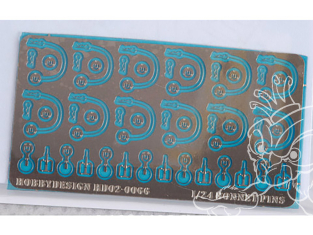 Hobby Design amélioration HD02-0066 Goupilles de capot 1/24